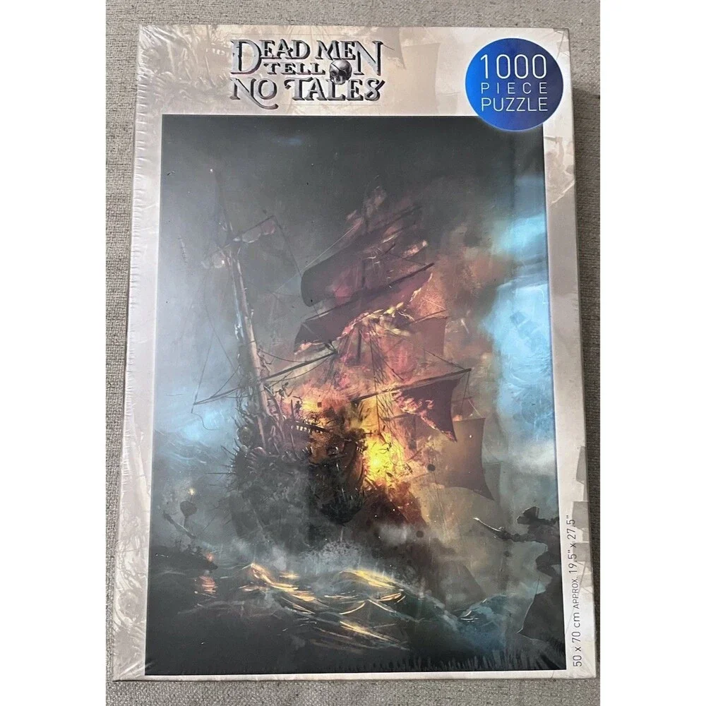 Dead Men Tell No Tales Jigsaw Puzzle Renegade Games Board Card New Ship Sailing